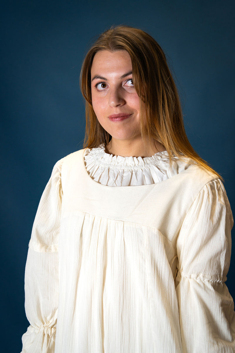 Renesansowa koszula (chemise) Lucretia, naturalna