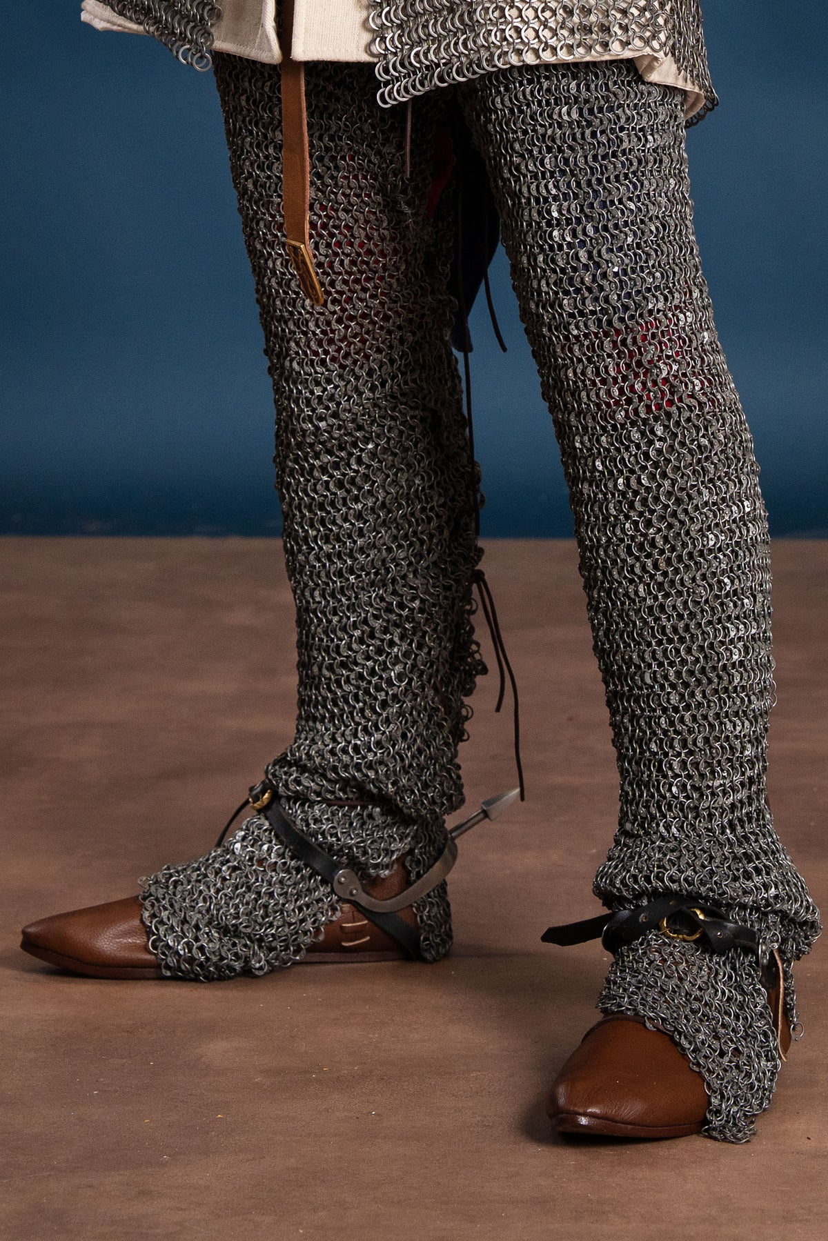 Ringbyxor (chausses), runda ringar – runda nitar, 8 mm