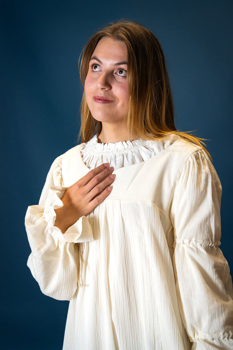 Renesansowa koszula (chemise) Lucretia, naturalna
