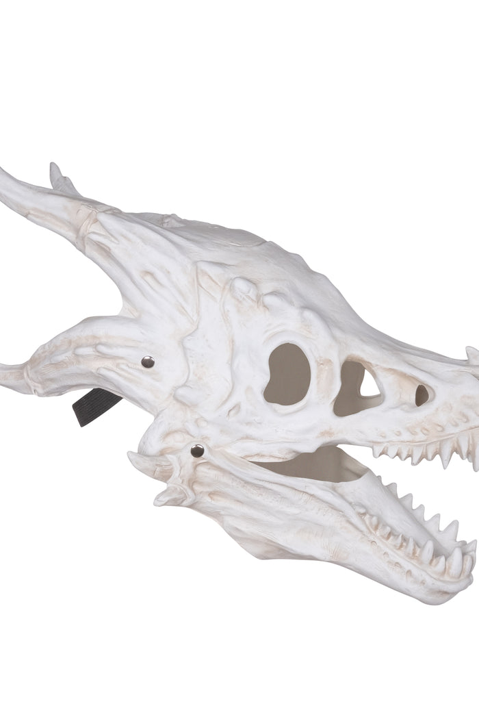 Masker draken schedel met onderkaak - detail 3