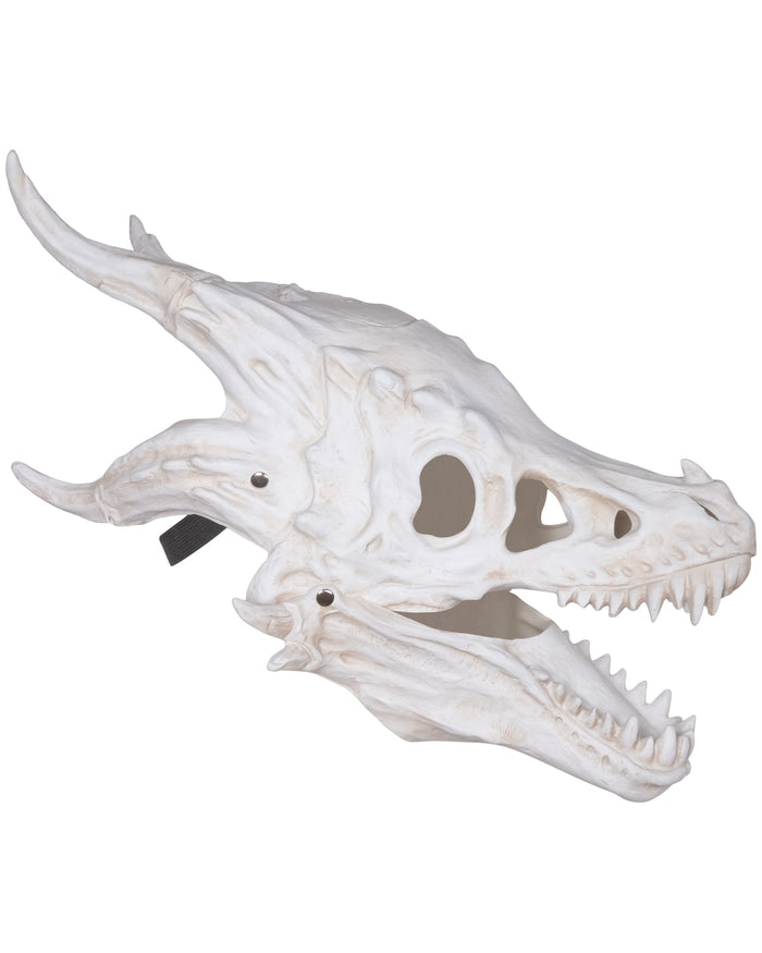 Masker draken schedel met onderkaak - detail 3