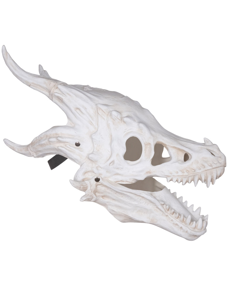 Masker draken schedel met onderkaak - detail 3