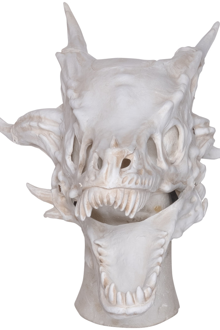 Masker draken schedel met onderkaak - detail 2
