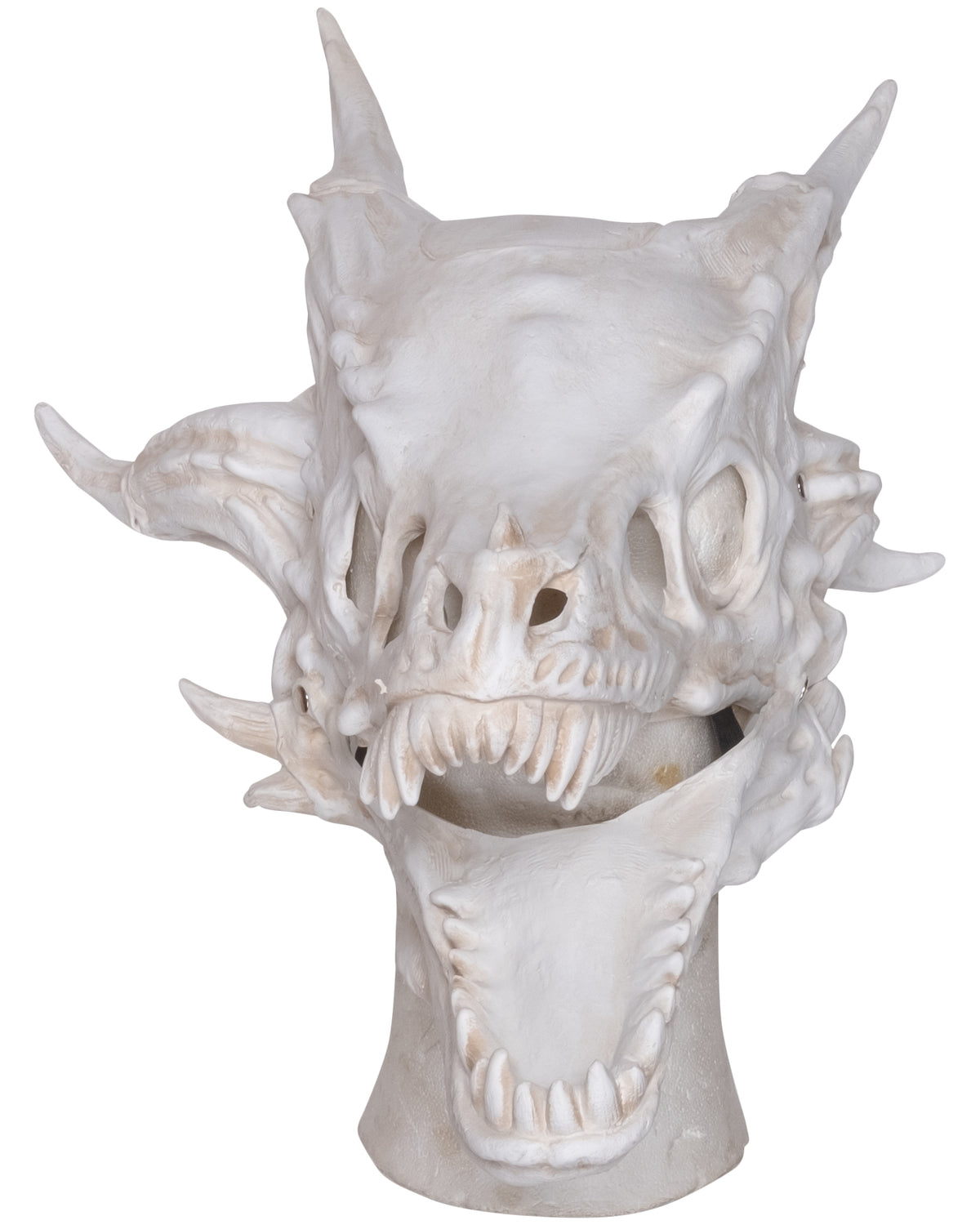 Masker draken schedel met onderkaak - detail 2