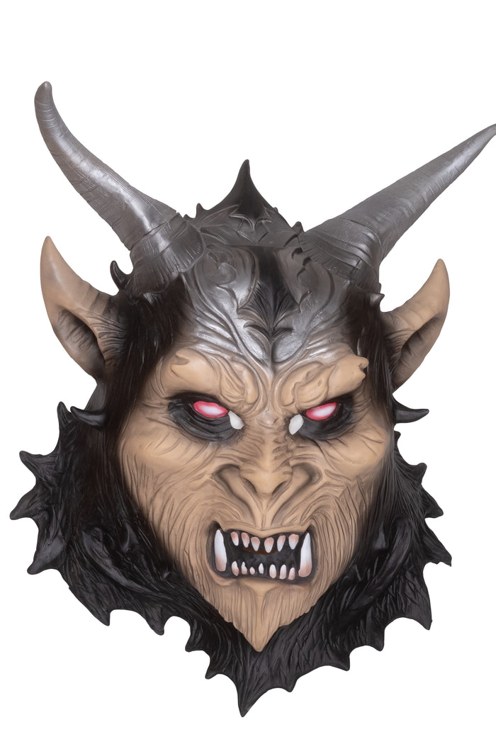 Masker Krampus demon - detail 2