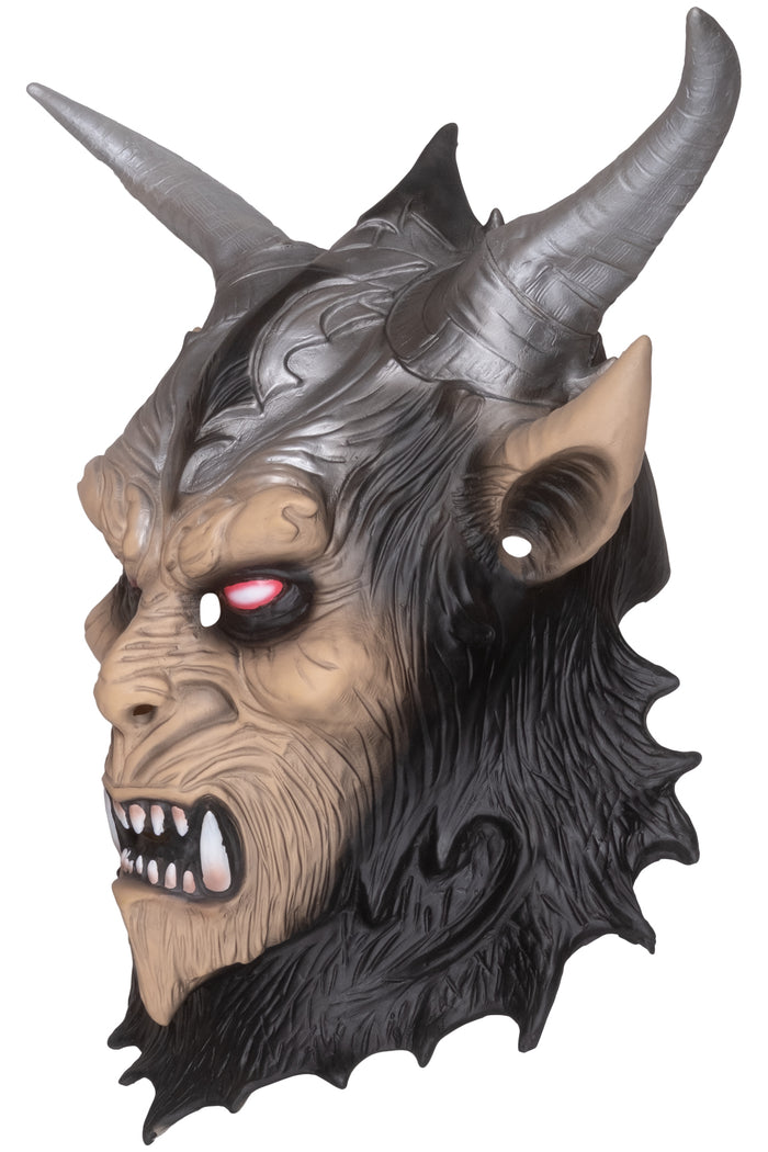 Masker Krampus demon - vooraanzicht