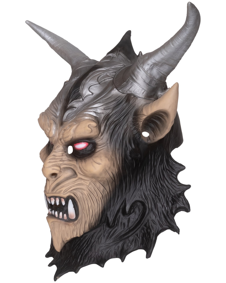Masker Krampus demon - vooraanzicht