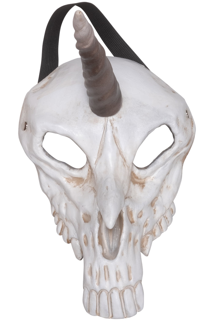 Masker eenhoornschedel - detail 2