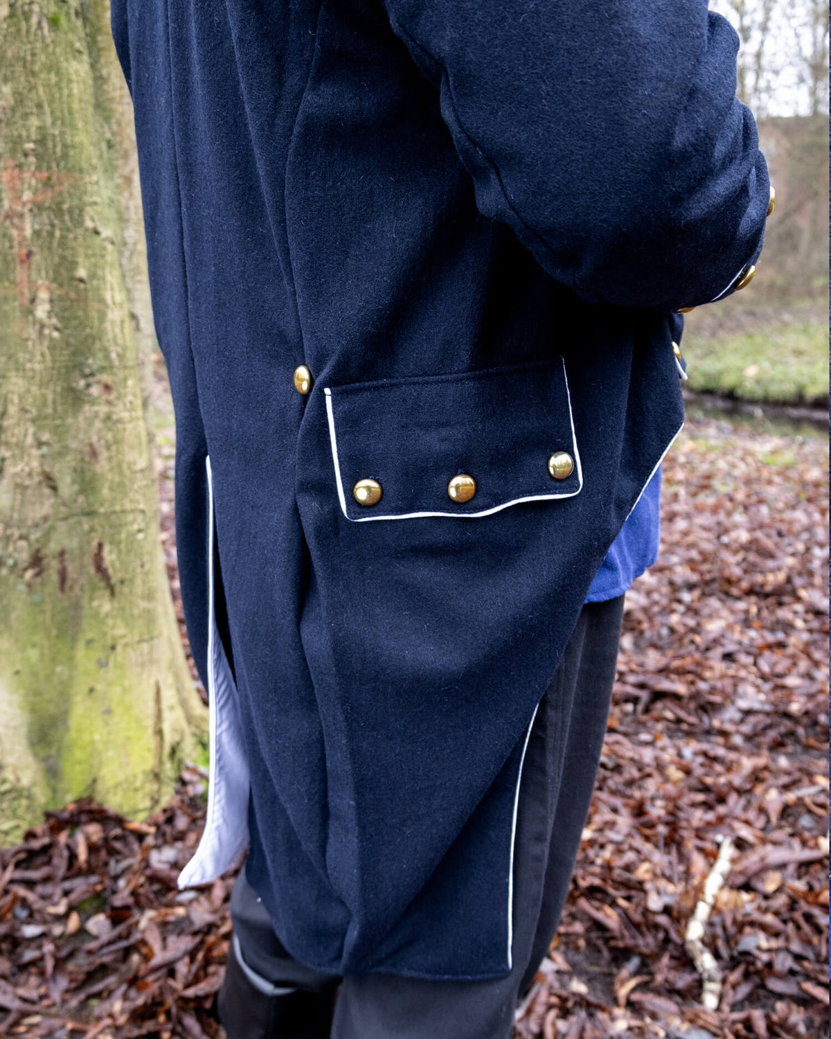 Lieutenant's jacket Horton, frock coat, navy blue