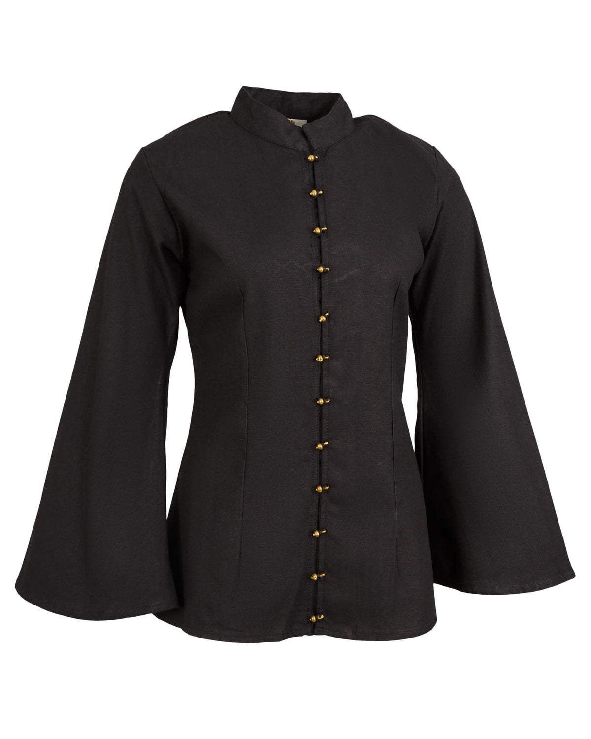 Renaissance blouse Kassandra, zwart