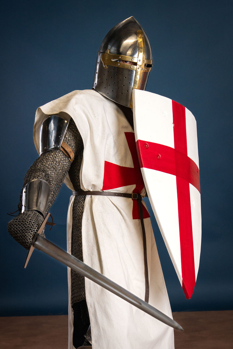 Wooden Templar shield