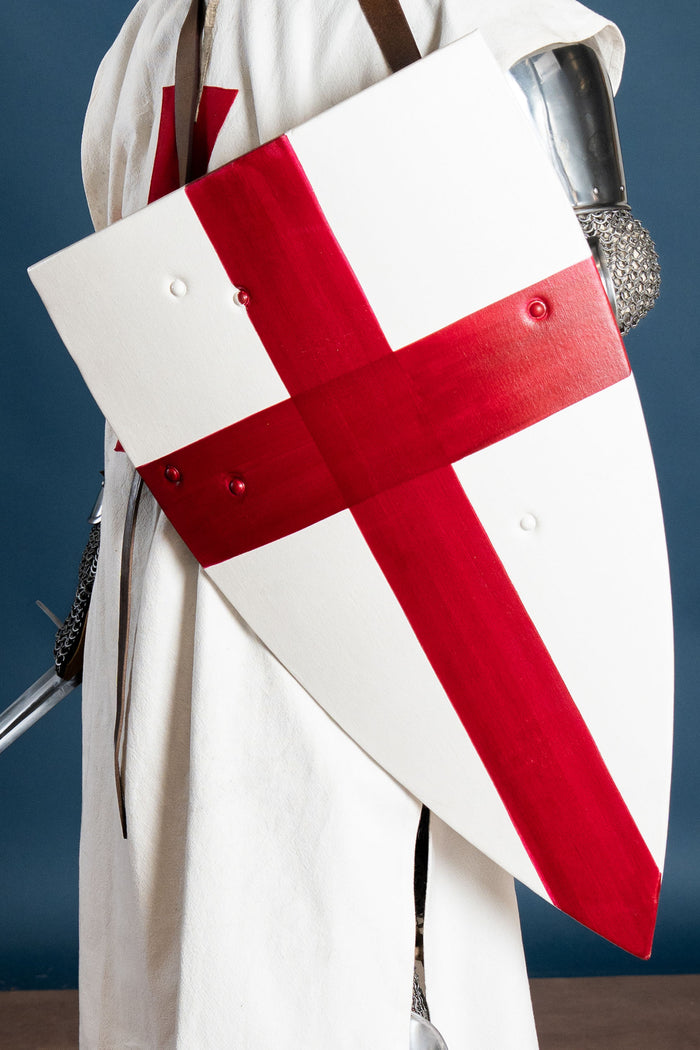 Wooden Templar shield