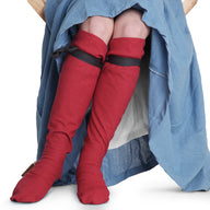 Medieval red stockings