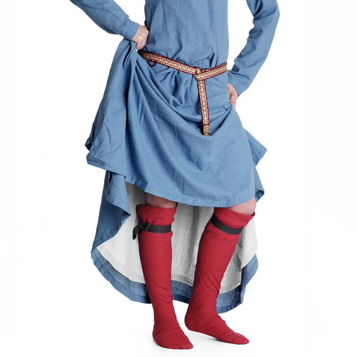 Medieval red stockings