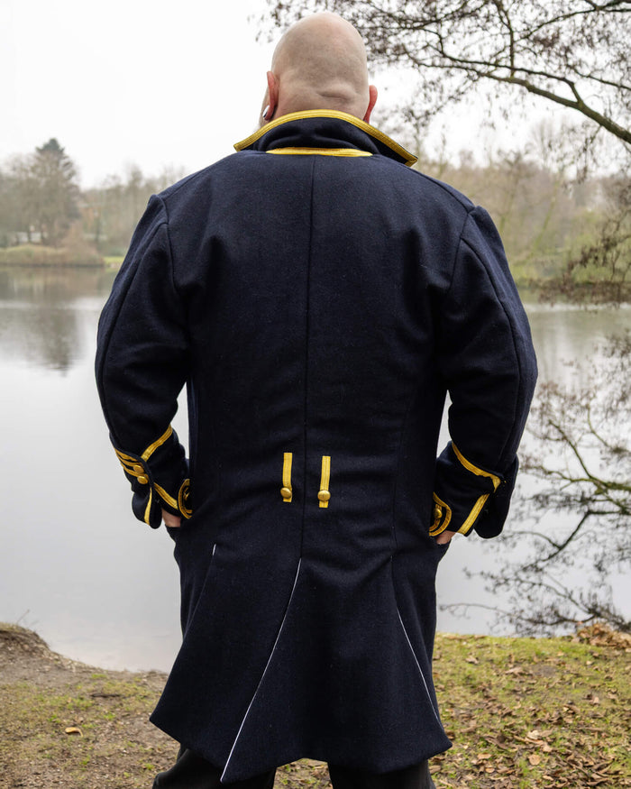 Offiziersjacke Maddox, Gehrock, dunkelblau