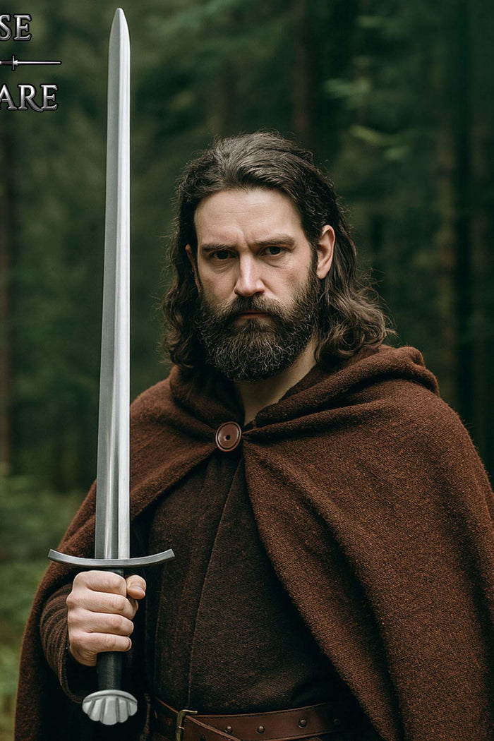 Vikingasvärd Olaf med skida, semi skarp