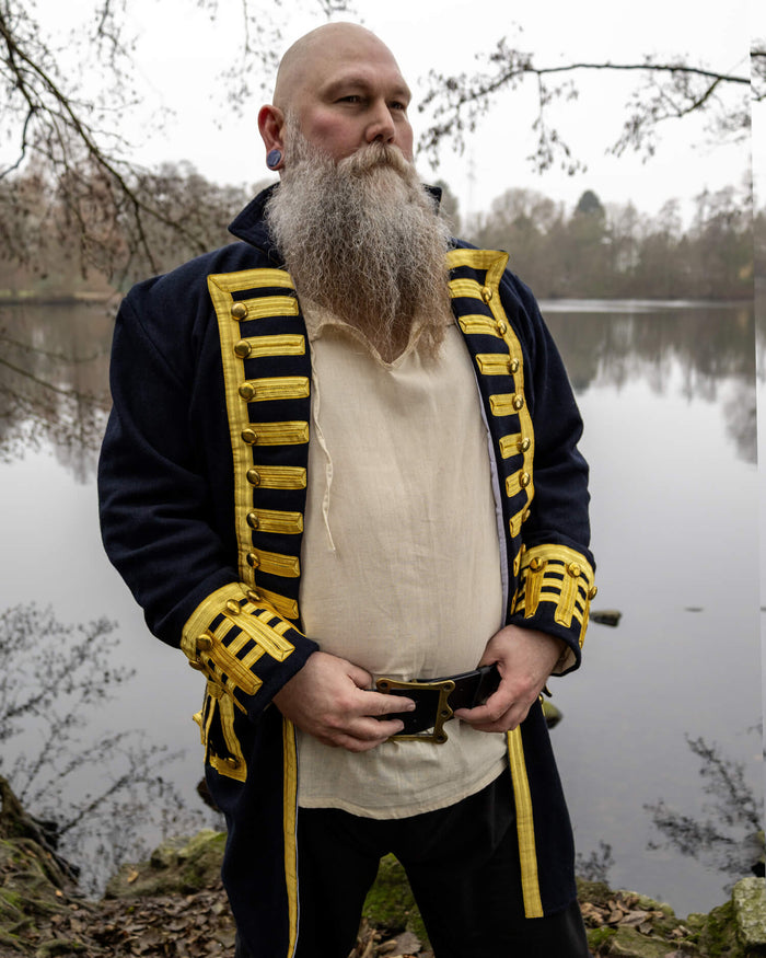 Admiraalsjas Nelson, frock coat, donkerblauw