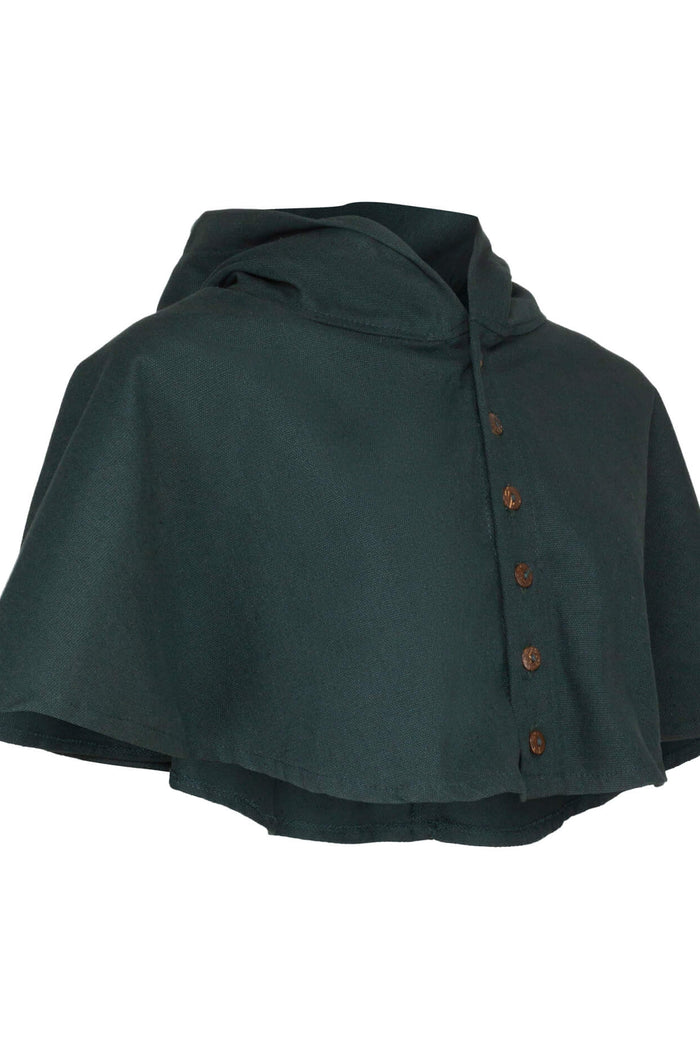 Kaproen met knopen Notker, groen