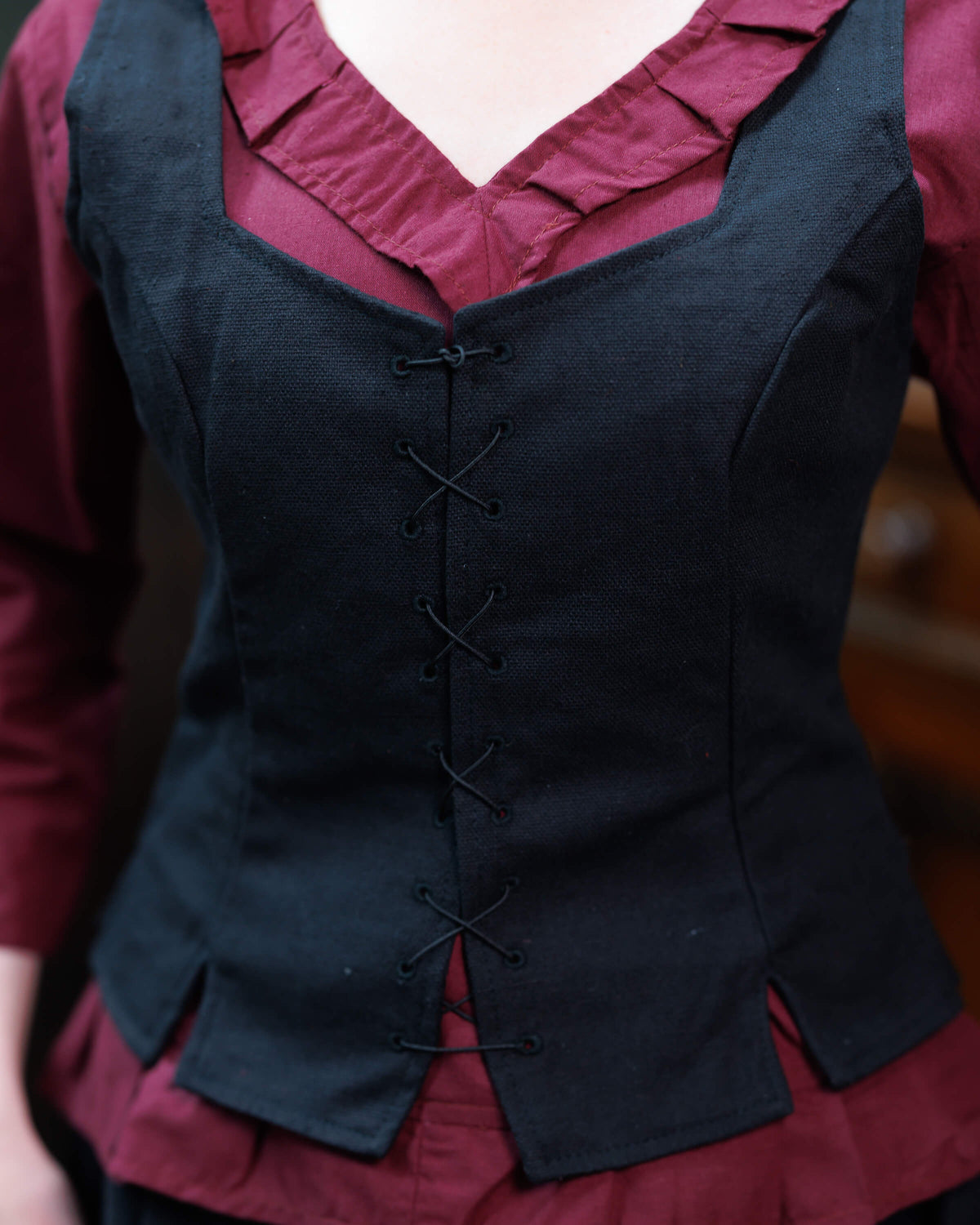 Doublet Tika, 16. století, černá