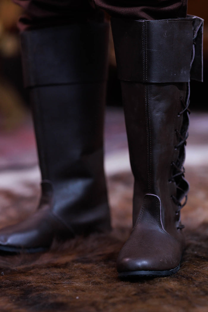 Musketierslaarzen Tilly, bruin