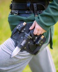 Houder Trinity voor dolk, zwart