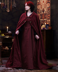 Manteau Ceres, mélange de laine, bordeaux