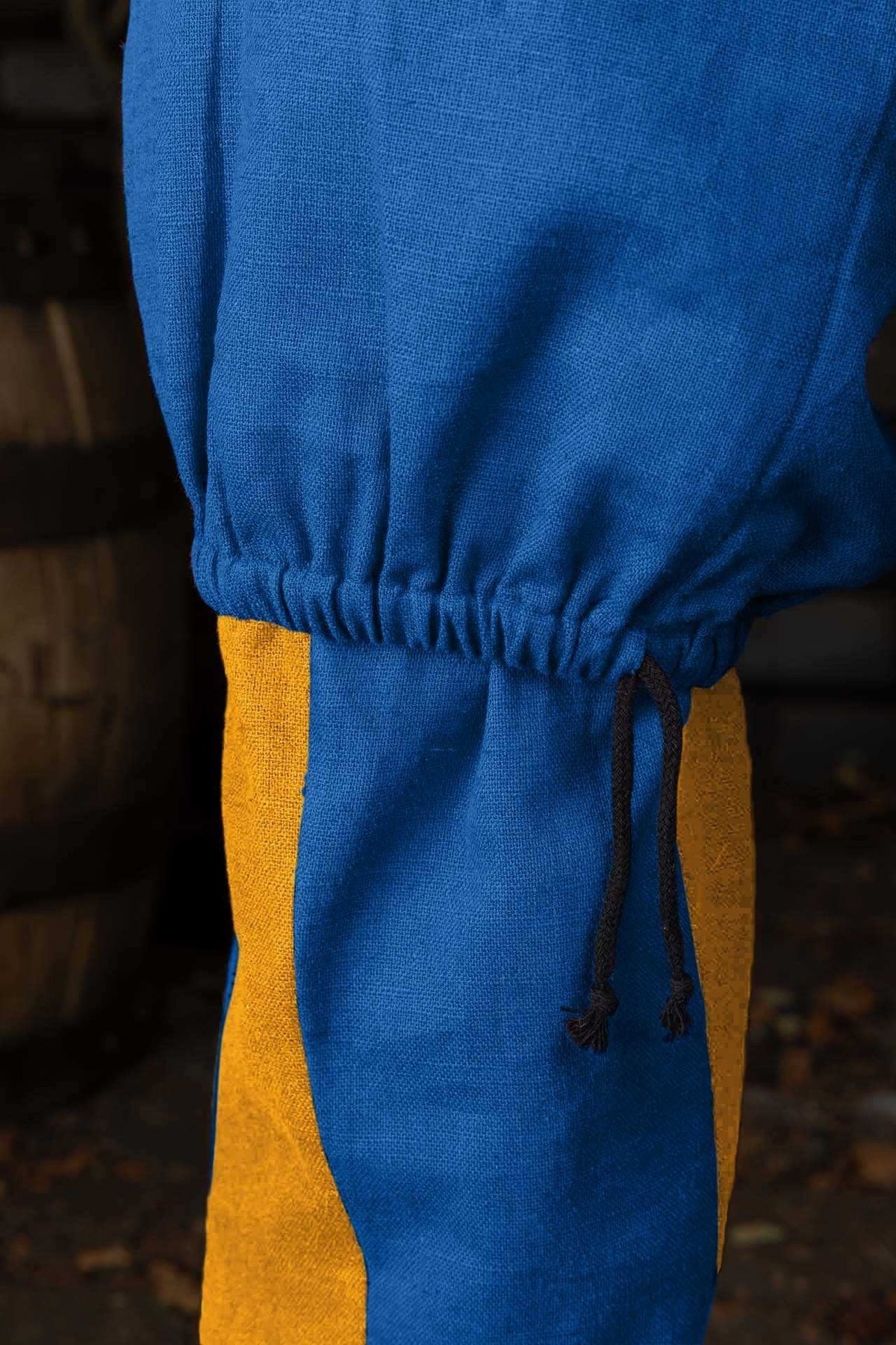 Landsknecht geschlossenes Hosenbein Peter, blau