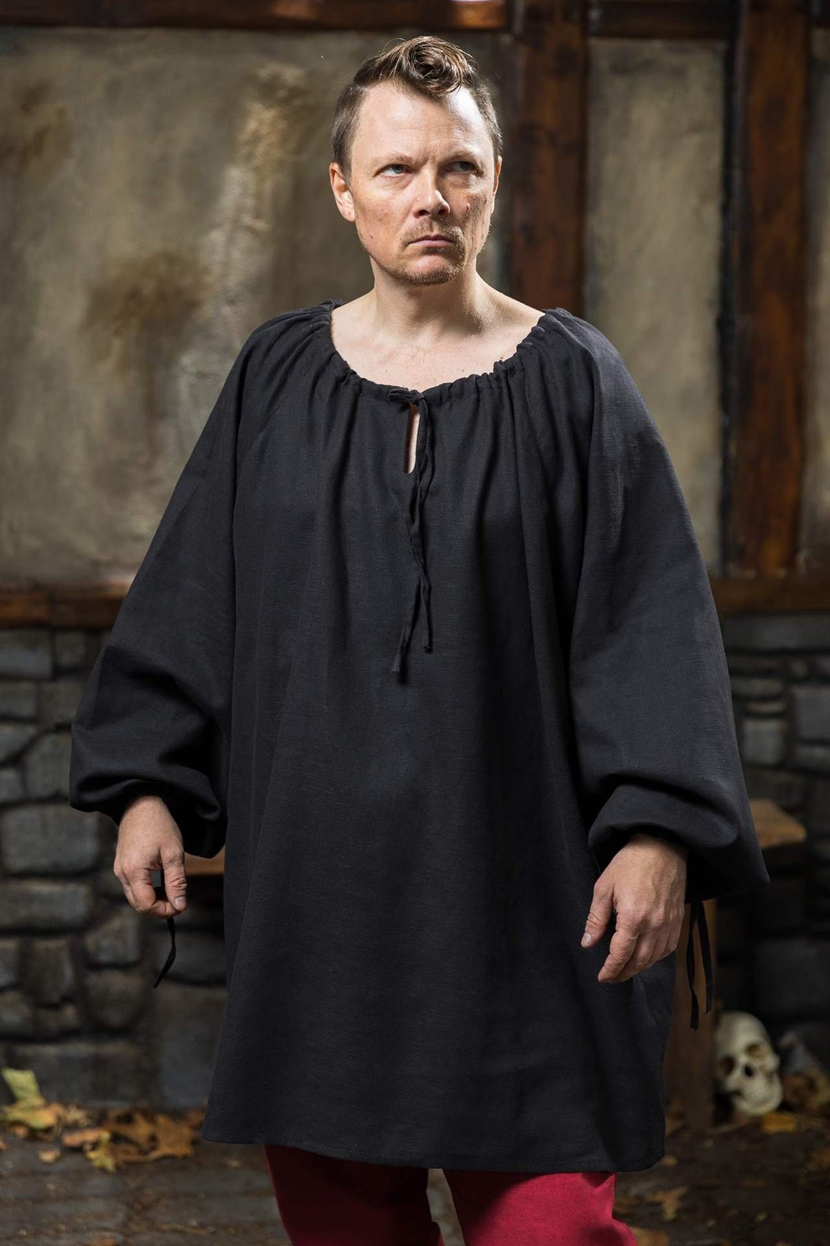 Landsknecht paita Daniel, musta