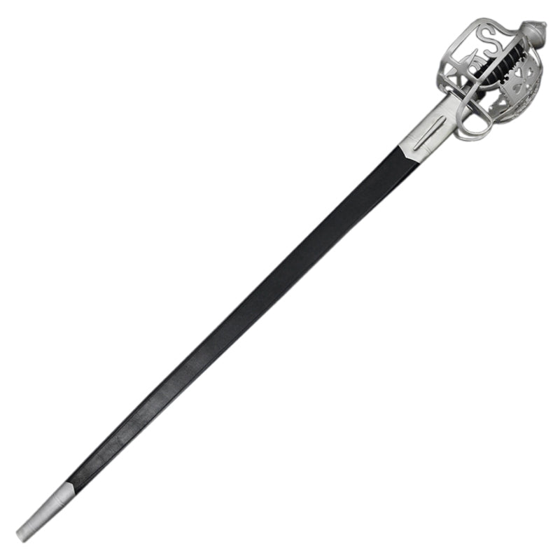 Jacobite korfzwaard (broadsword), 18e eeuw, semi-scherp (afbeelding 2)