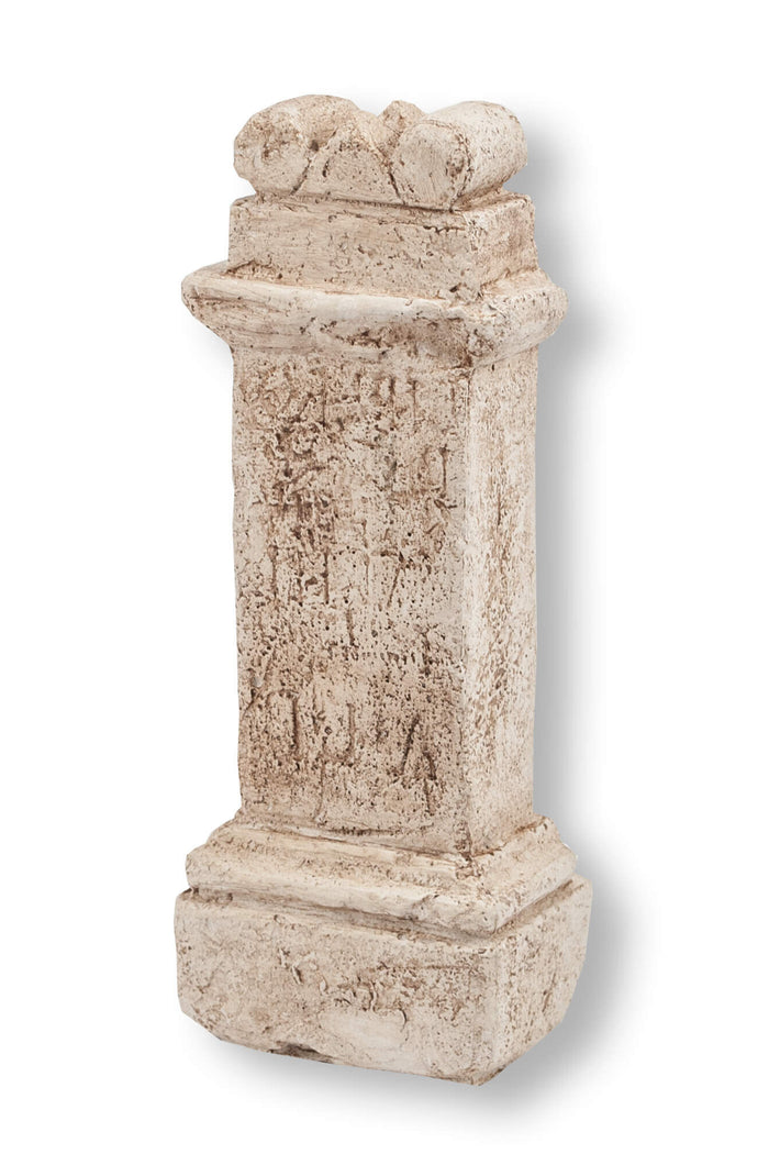 Votive altar, Roman, Alabaster plaster