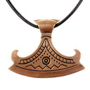 Perunská sekera -amulet typ Makarov 2, 11.-12. stol. bronz