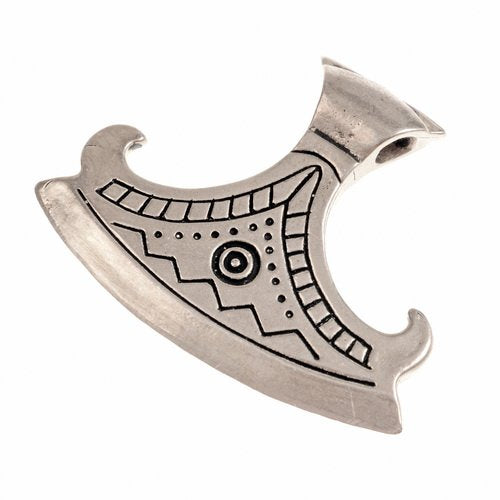 Perun øks-amulett type Makarov 2, 11.-12. århundre, bronse