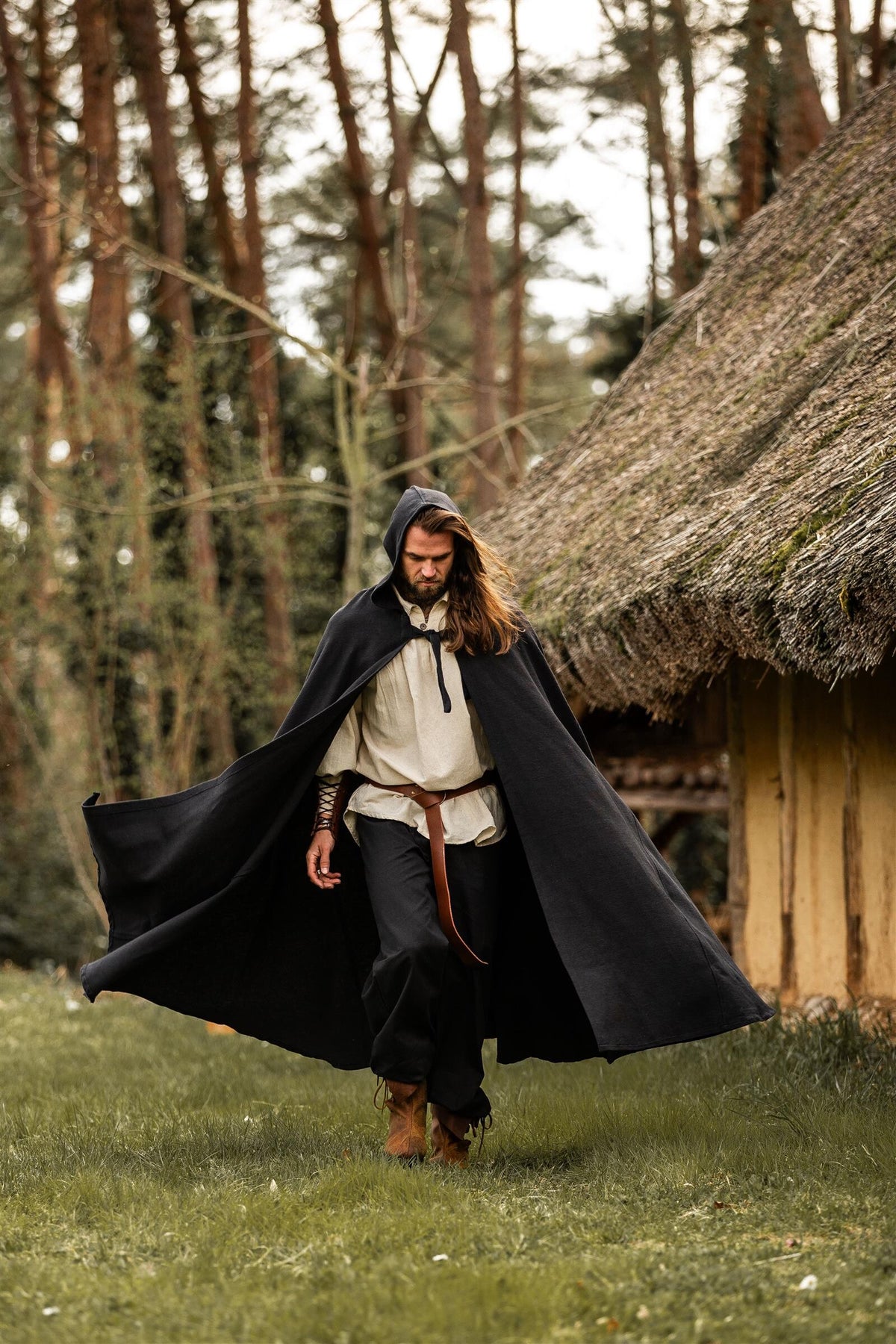 Płaszcz Milisant, czarny 