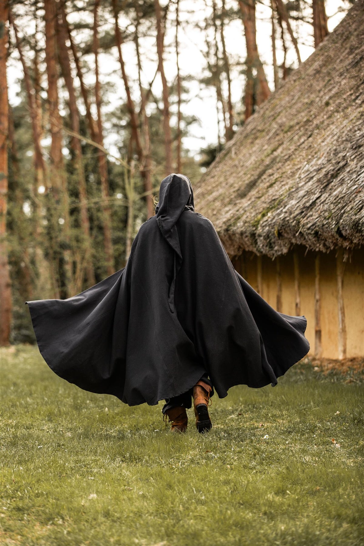 Płaszcz Milisant, czarny 