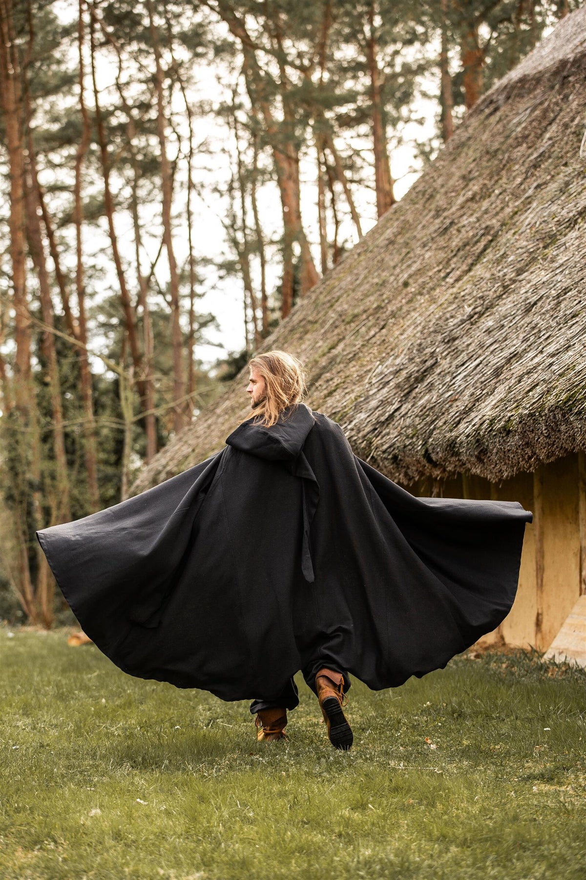 Płaszcz Milisant, czarny 