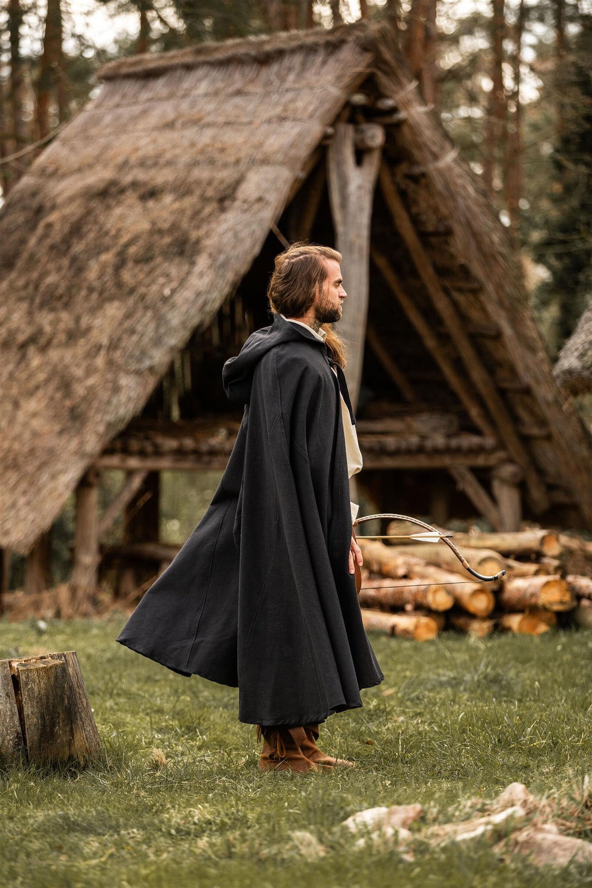 Płaszcz Milisant, czarny 