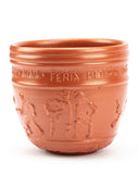Taça Terra sigillata Prisco, cena do gladiador