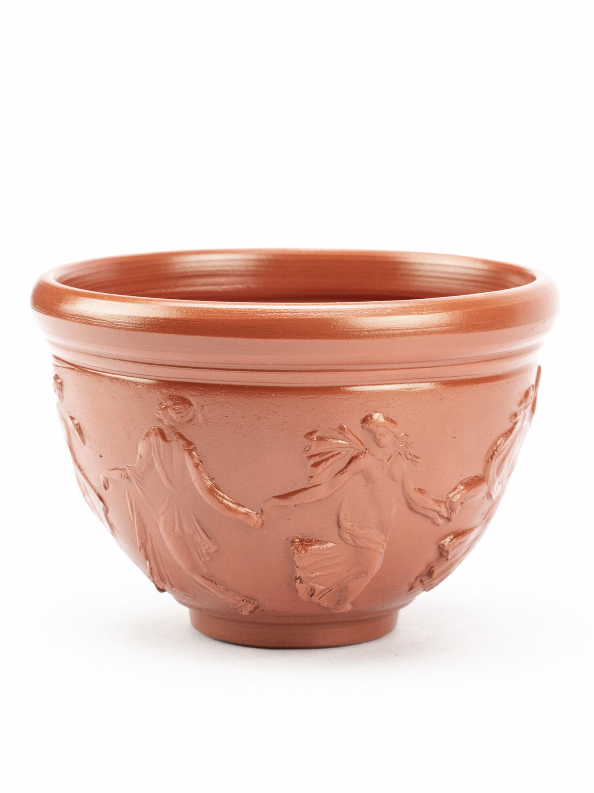 Terra sigillata cup, dancing Bacchantes