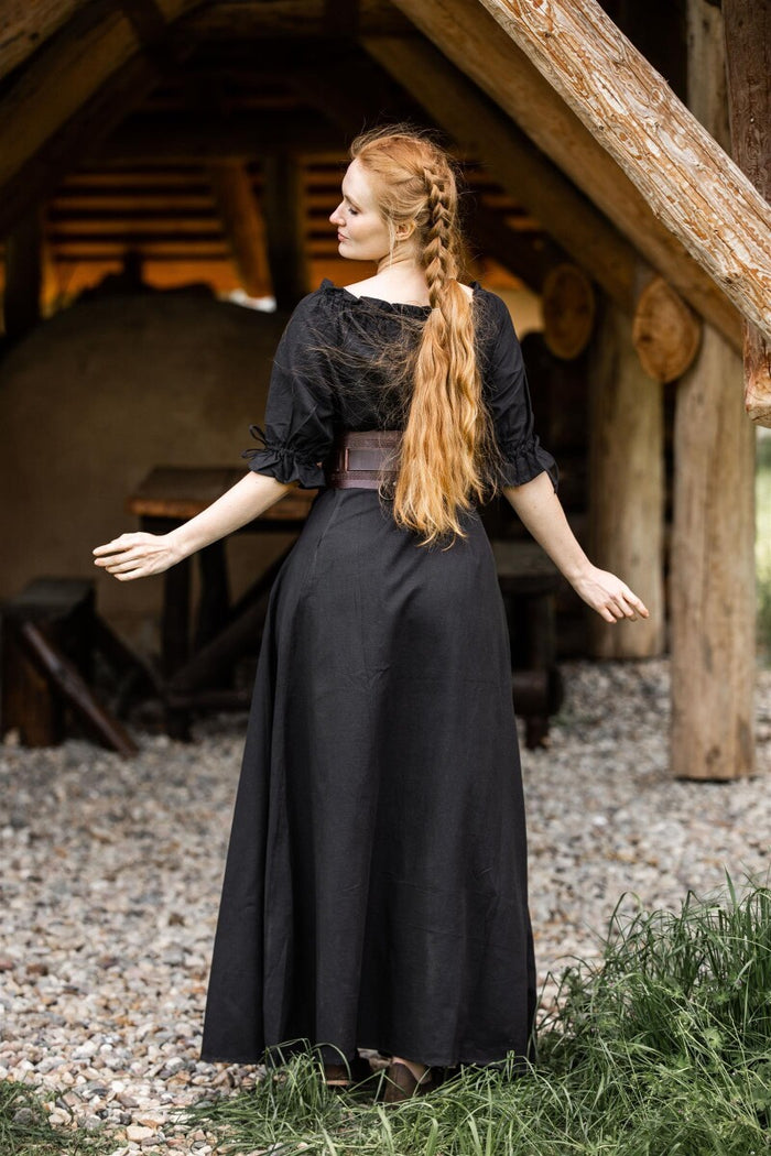 Festival jurk Melisande, zwart