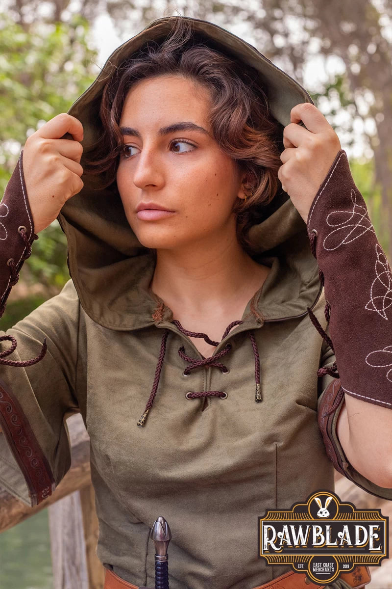 Briannan Ranger tunika, ruskind – grøn