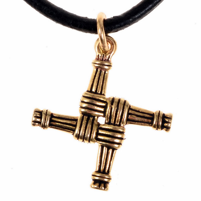 Prívesok írsky kríž Brigid, bronz