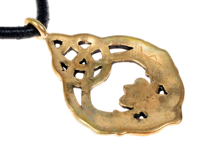 Claddagh-hanger, 17e eeuw, brons