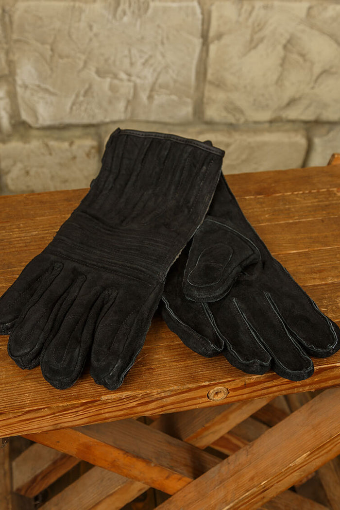 Lederhandschuhe Clemens, schwarz