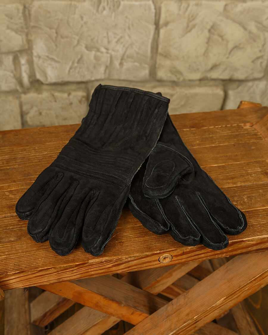 Läderhandskar Hartwig, svart