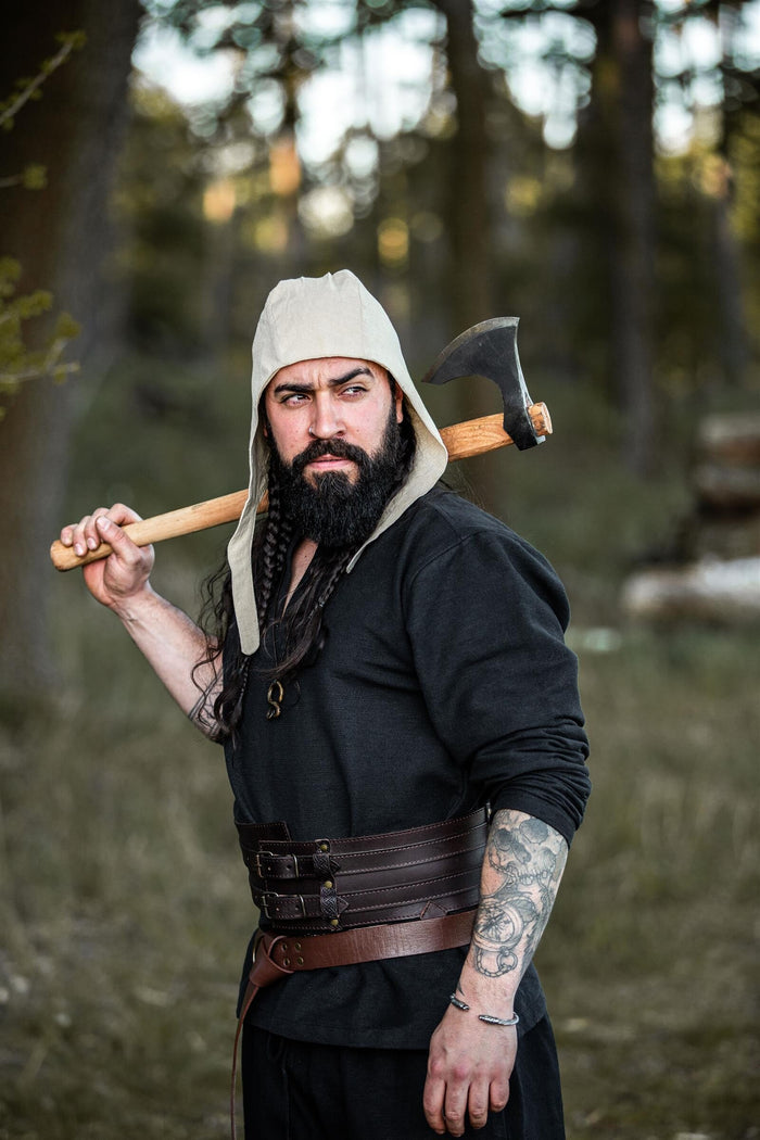 Huva Gale, naturfärgad