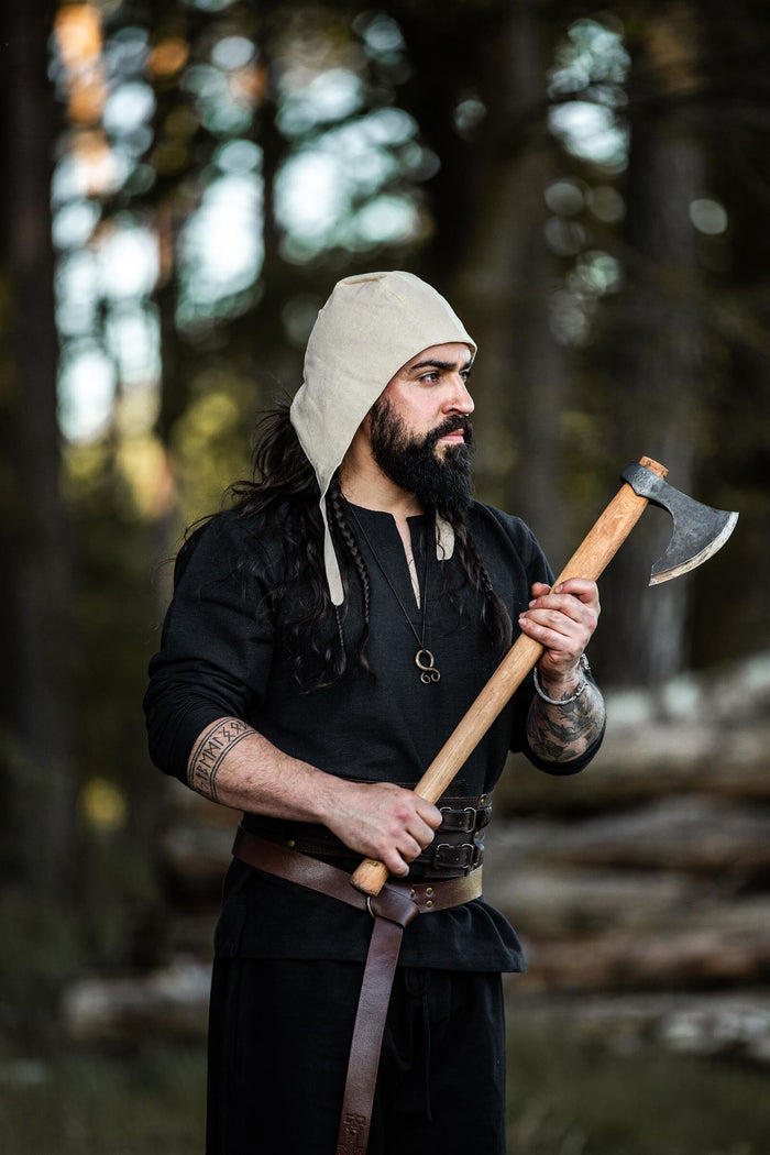 Huva Gale, naturfärgad