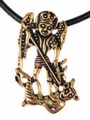 St. Michaels pilegrimstegn, 1400-tallet, bronse
