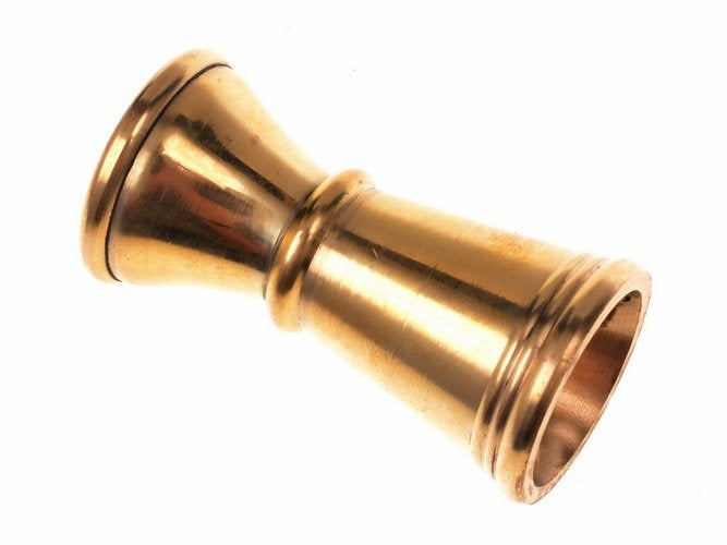 Embouchure en laiton pour corne de rame viking