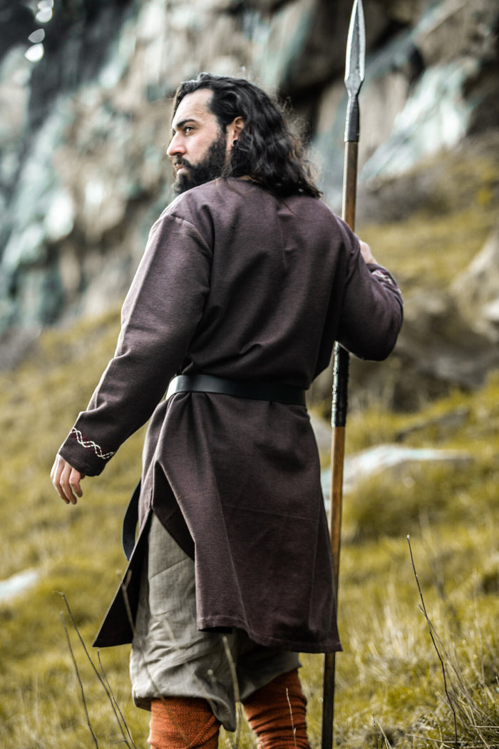 Germanic tunic Ulfhednar, brown
