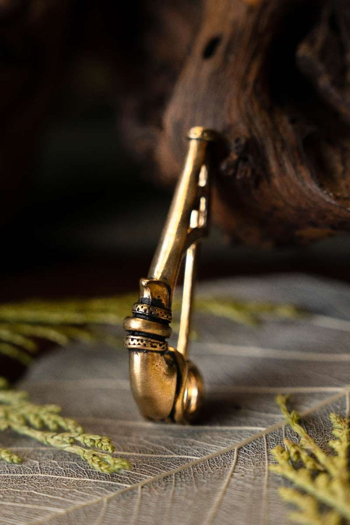 Keltisk broche, Birdlip-type, 1. årh. e.Kr., bronze